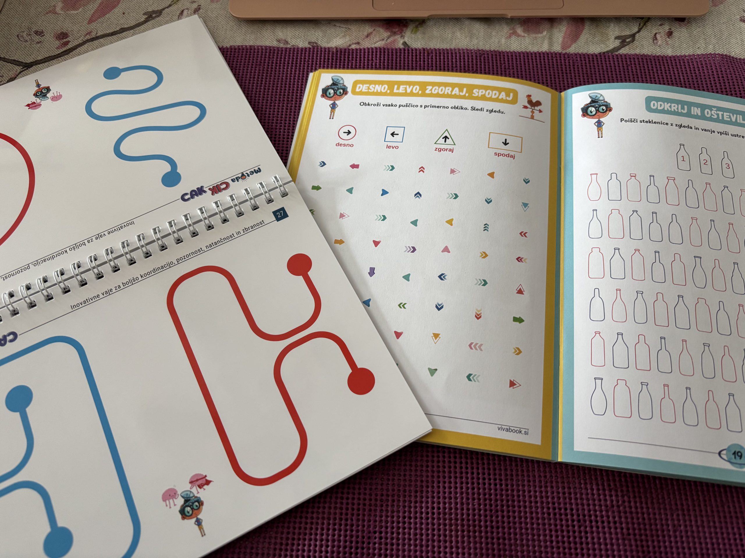 »Metoda Cik-Cak« – inovativne vaje za urjenje možganov + 2 izbrisljiva markerja photo review