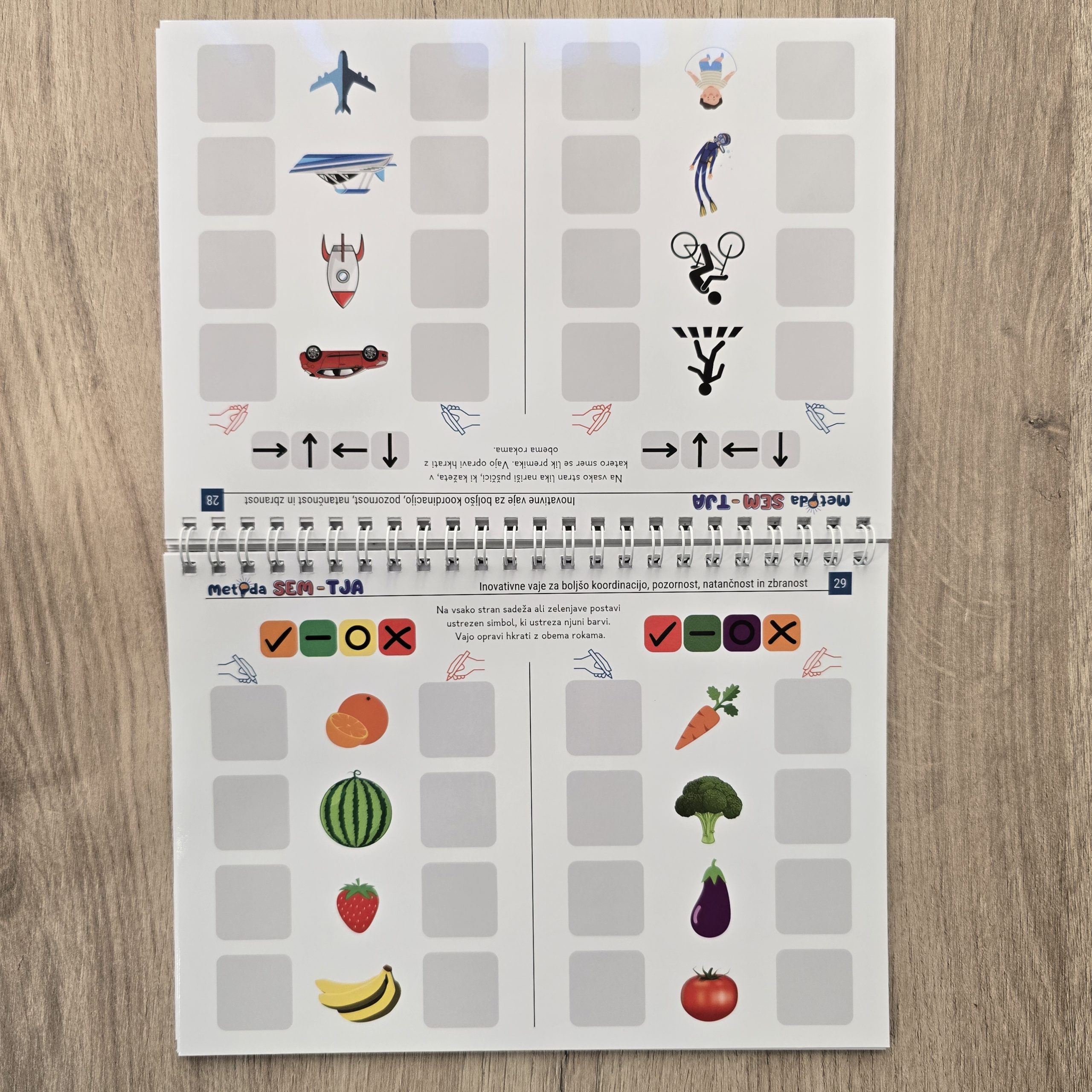 »Metoda Sem-Tja« – inovativne vaje za urjenje možganov + izbrisljiva markerja - slika 12
