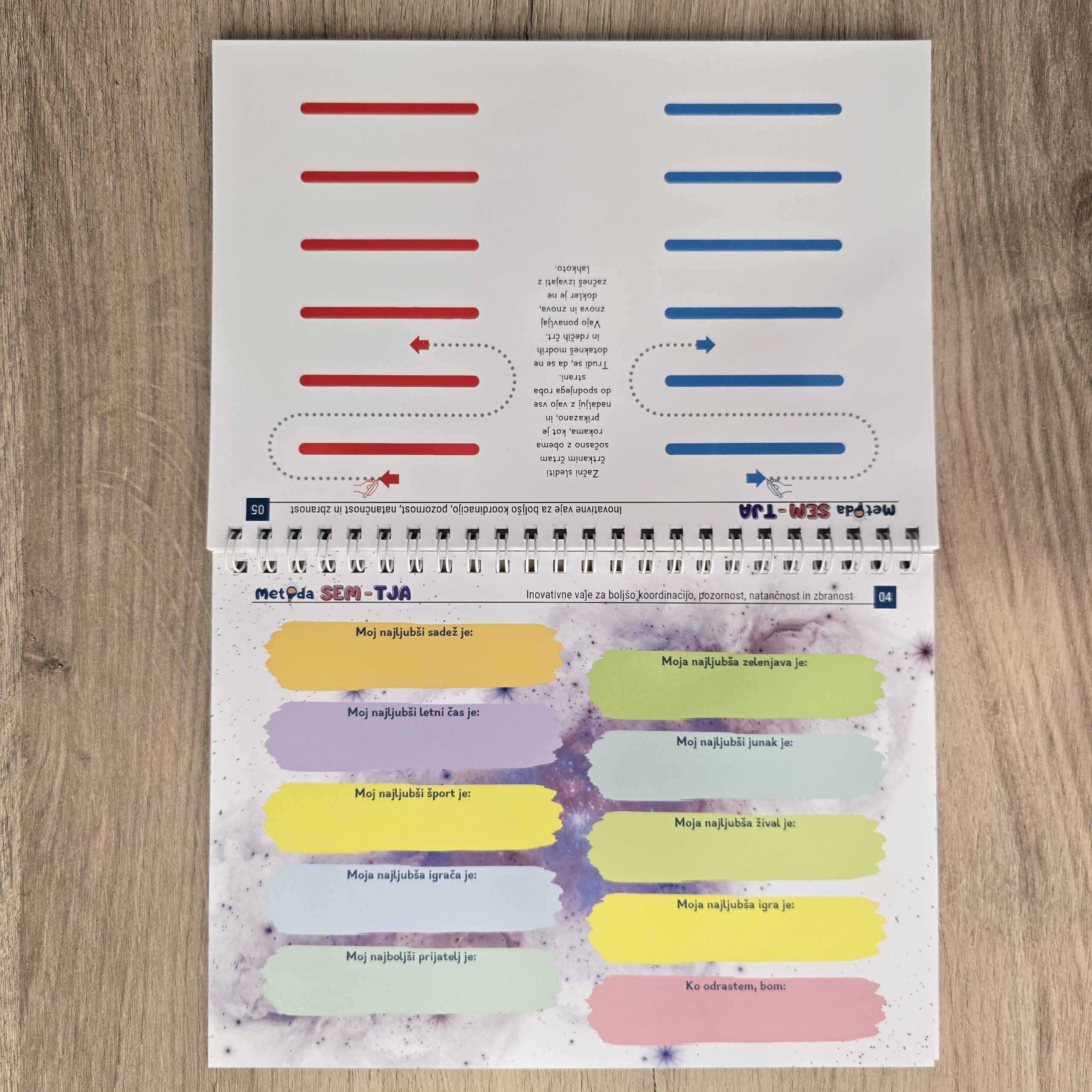»Metoda Sem-Tja« – inovativne vaje za urjenje možganov + izbrisljiva markerja - slika 2