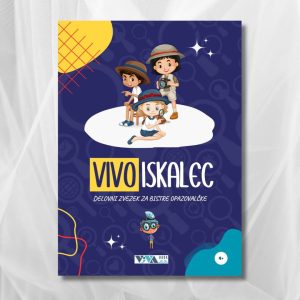 VivoIskalec za Pozorne Pametnjakoviče, 4+ let, 44 strani, A5, Delovni zvezek